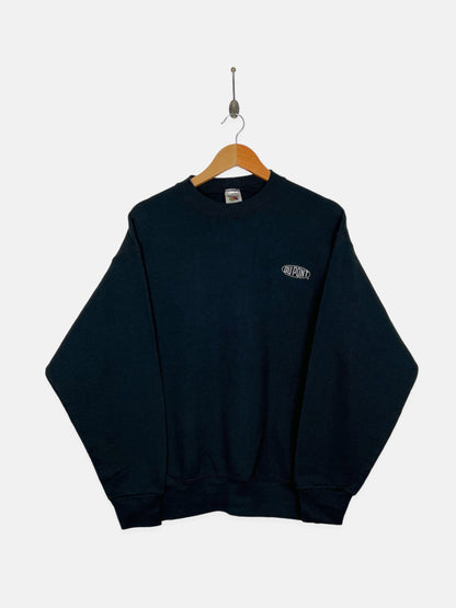 90's Du Pont USA Made Embroidered Vintage Sweatshirt Size M-L