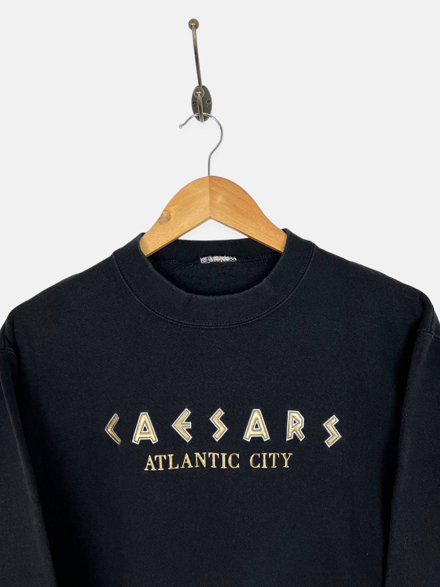 90's Caesars Atlantic City Embroidered Vintage Sweatshirt Size 6