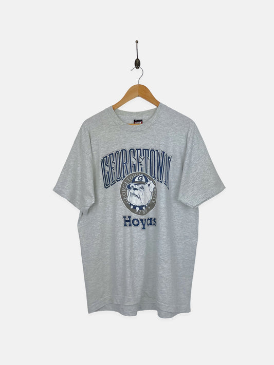 90's Georgetown Hoyas USA Made Vintage T-Shirt Size L