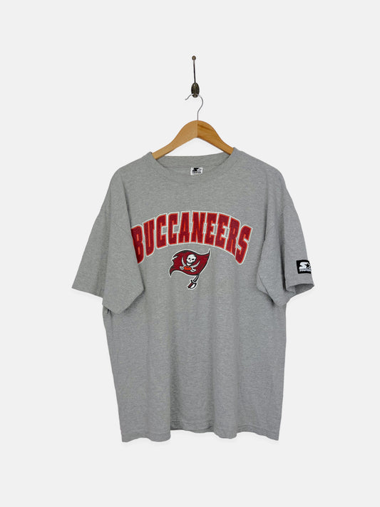 90's Tampa Bay Buccaneers NFL Starter USA Made Vintage T-Shirt Size L