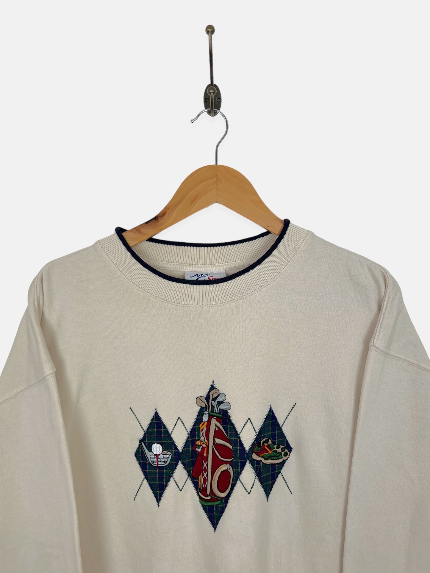 90's Golf Embroidered Vintage Sweatshirt Size L