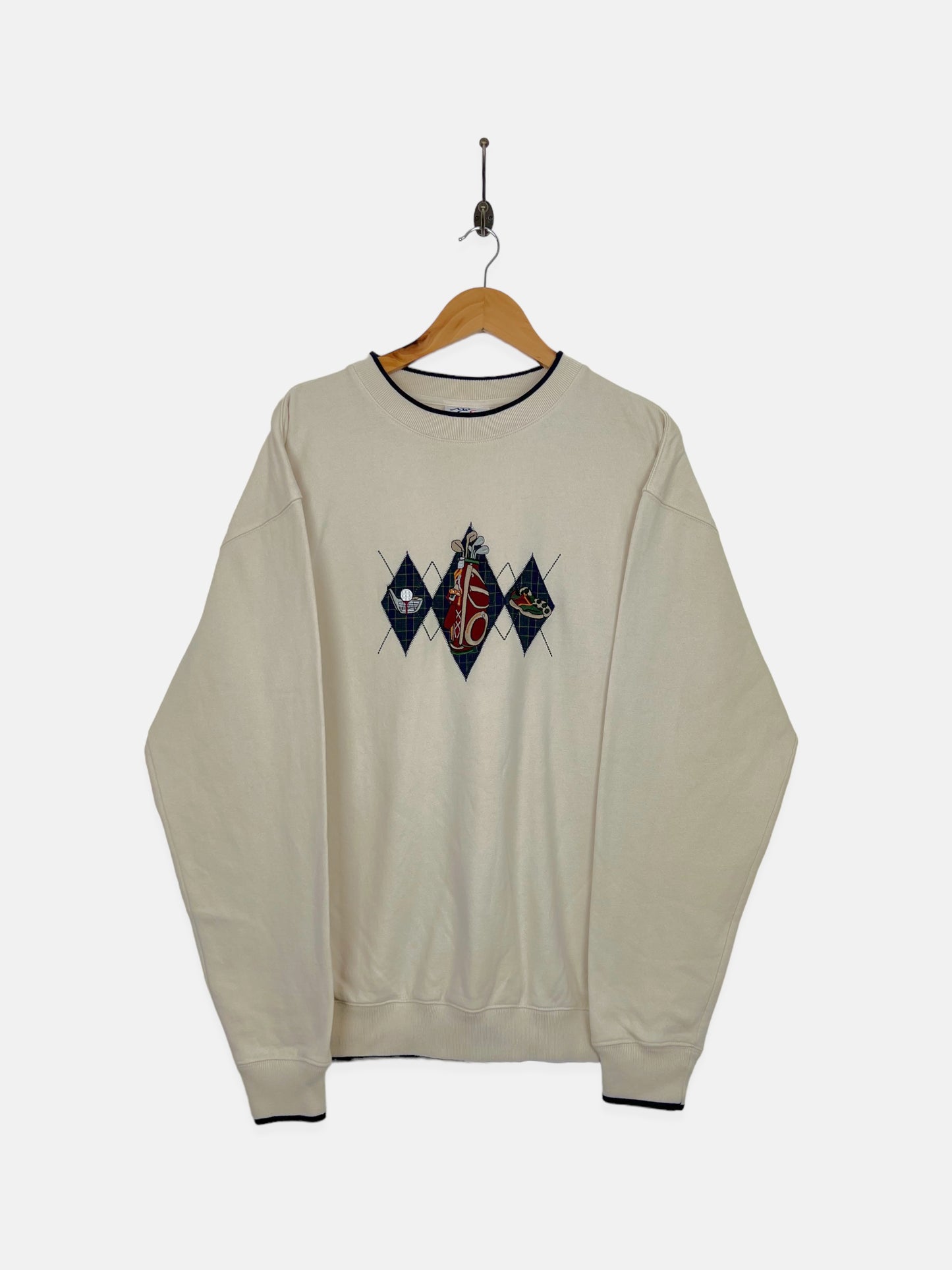 90's Golf Embroidered Vintage Sweatshirt Size L