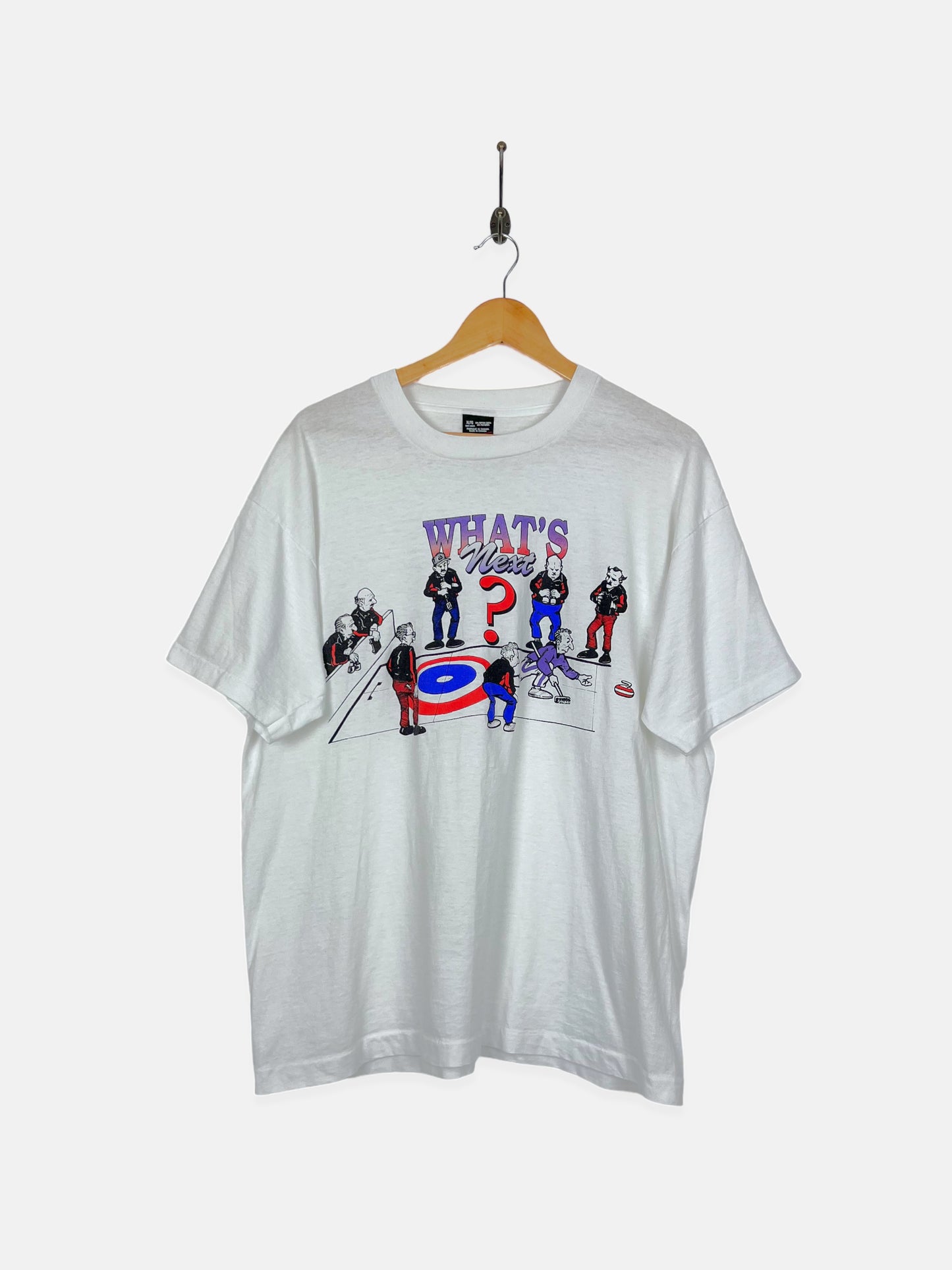 90's What's Next USA Made Vintage T-Shirt Size M