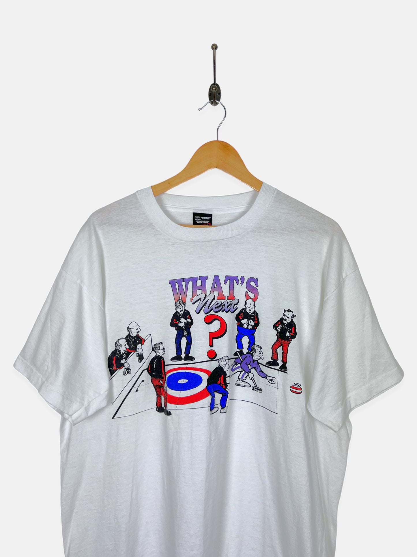 90's What's Next USA Made Vintage T-Shirt Size M