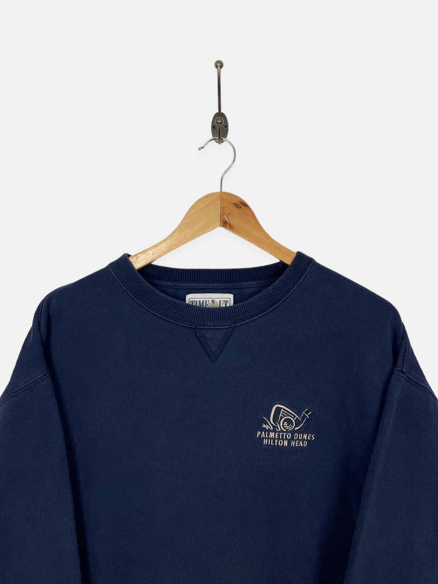 90's Palmetto Dunes Hilton Heads Embroidered Vintage Sweatshirt Size 12