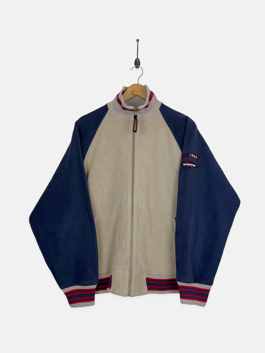 90's Vans USA Embroidered Vintage Zip-Up Fleece/Jacket Size M-L