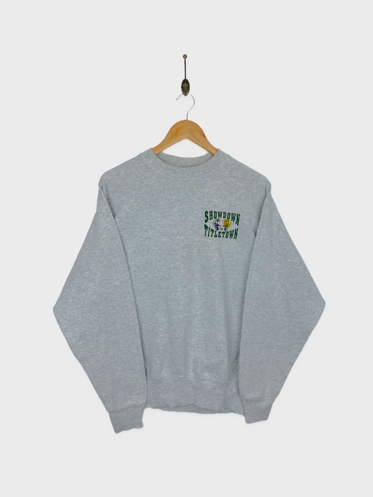 90's Packers vs Cowboys NFL Embroidered USA Made Vintage Sweatshirt Size 8