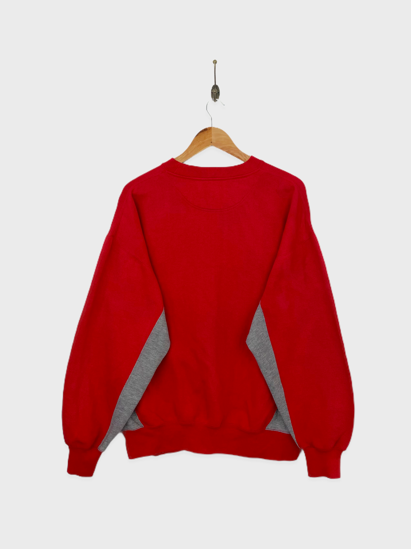 90's Cleveland Indians MLB Embroidered Vintage Sweatshirt Size L