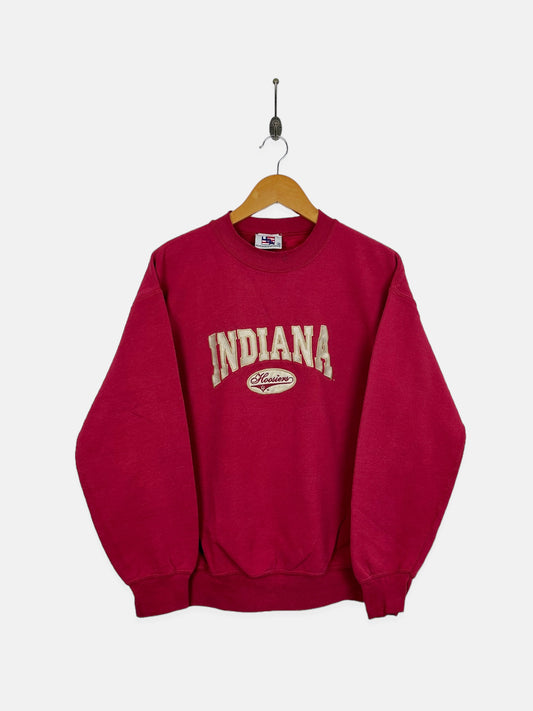 90's Indiana Hoosiers Embroidered Vintage Sweatshirt Size 6-8