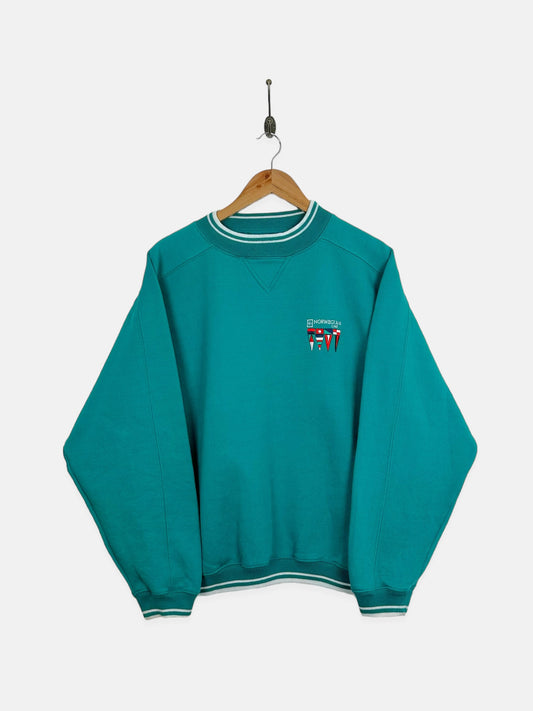 90's Norwegian Line Embroidered Vintage Sweatshirt Size M