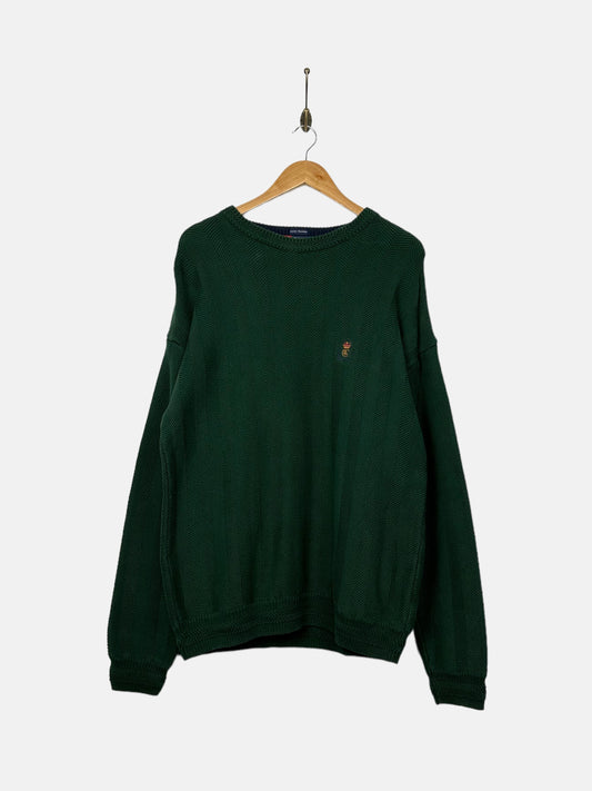 90's Chaps Ralph Lauren Embroidered Vintage Knit Sweatshirt Size L-XL