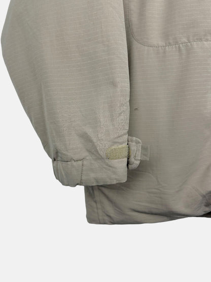 90's Nike Embroidered Vintage Fleece Lined Jacket with Hood Size L