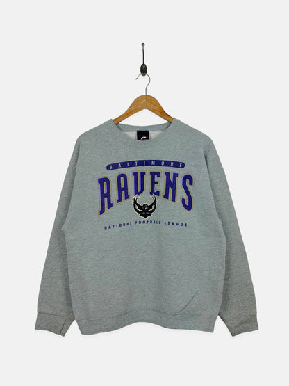 90's Baltimore Ravens NFL Vintage Sweatshirt Size 10-12