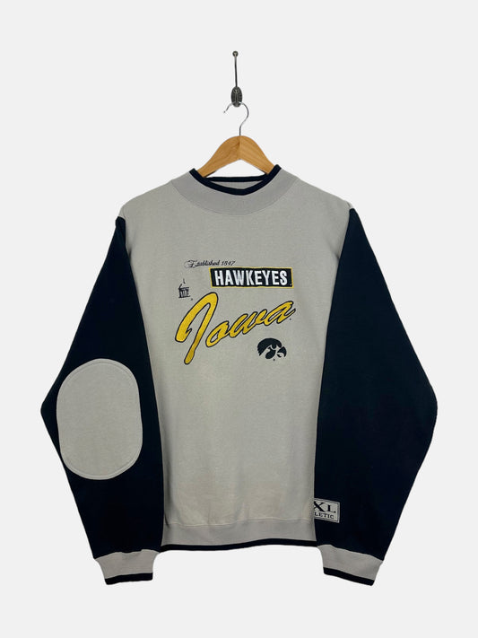 90's Iowa Hawkeyes Embroidered Vintage Sweatshirt Size M