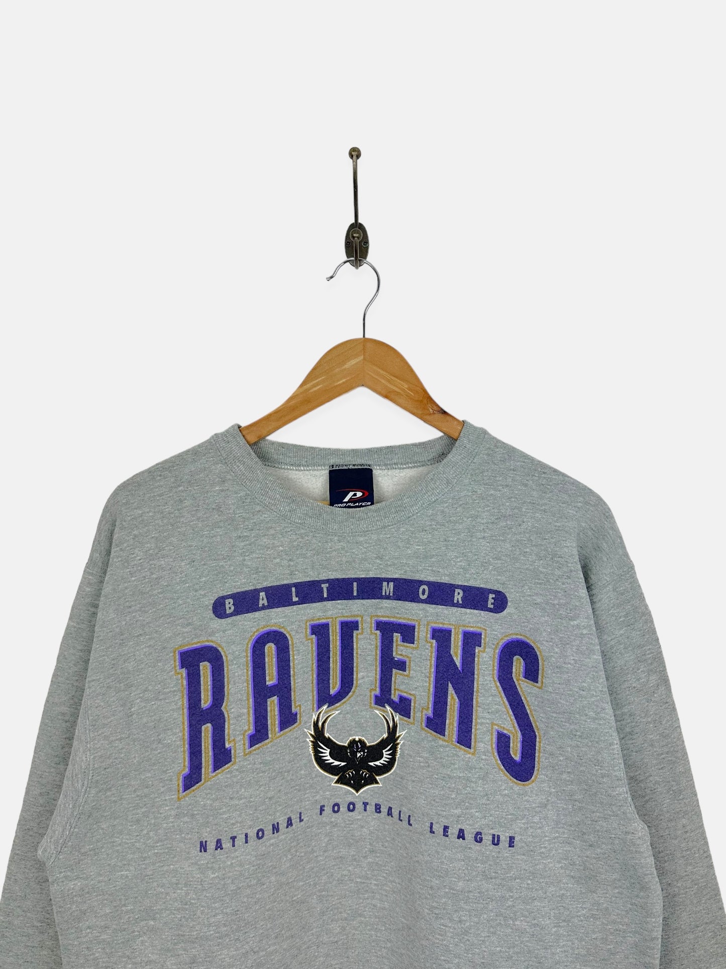 90's Baltimore Ravens NFL Vintage Sweatshirt Size 10-12