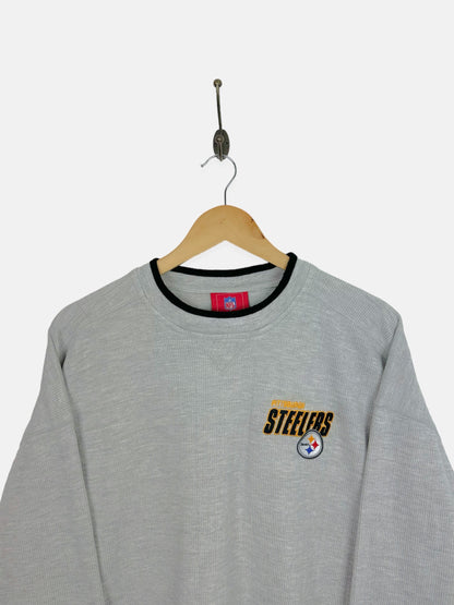 90's Pittsburgh Steelers NFL Embroidered Vintage Sweatshirt Size 2XL