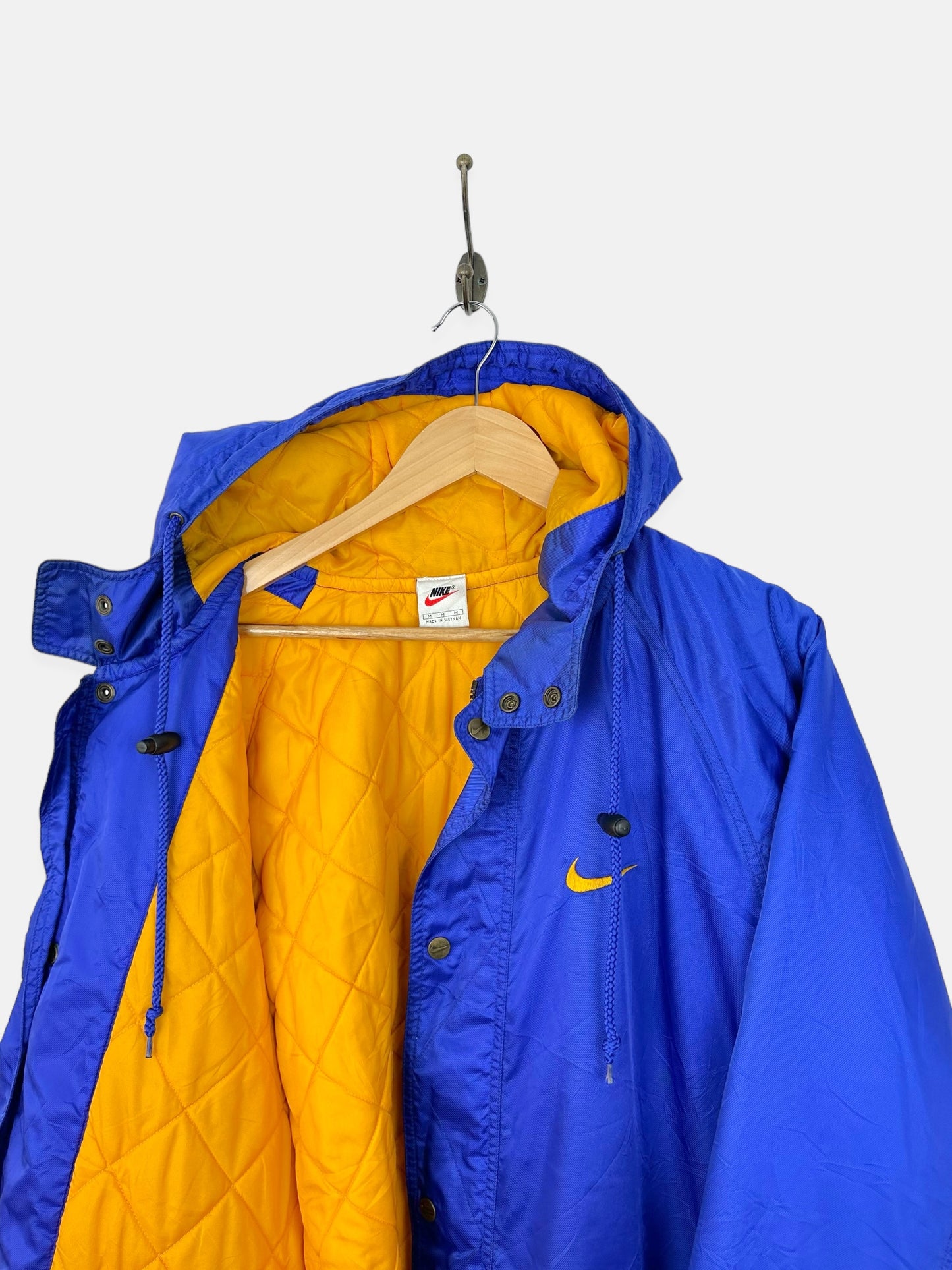 90's Nike Embroidered Vintage Jacket with Hood Size XL
