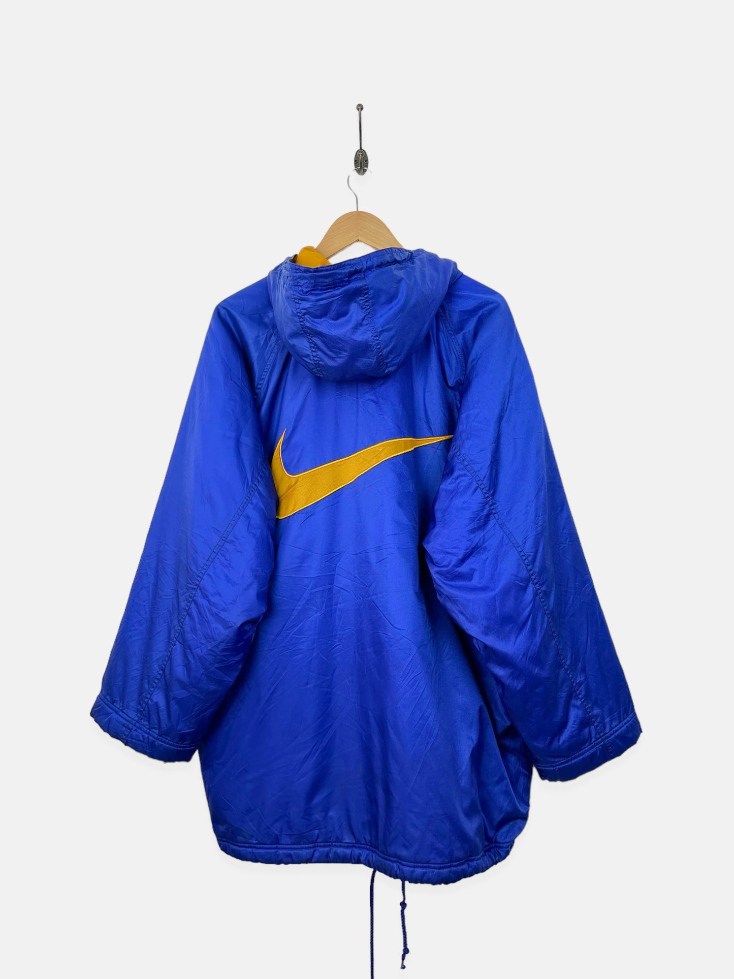 90's Nike Embroidered Vintage Jacket with Hood Size XL