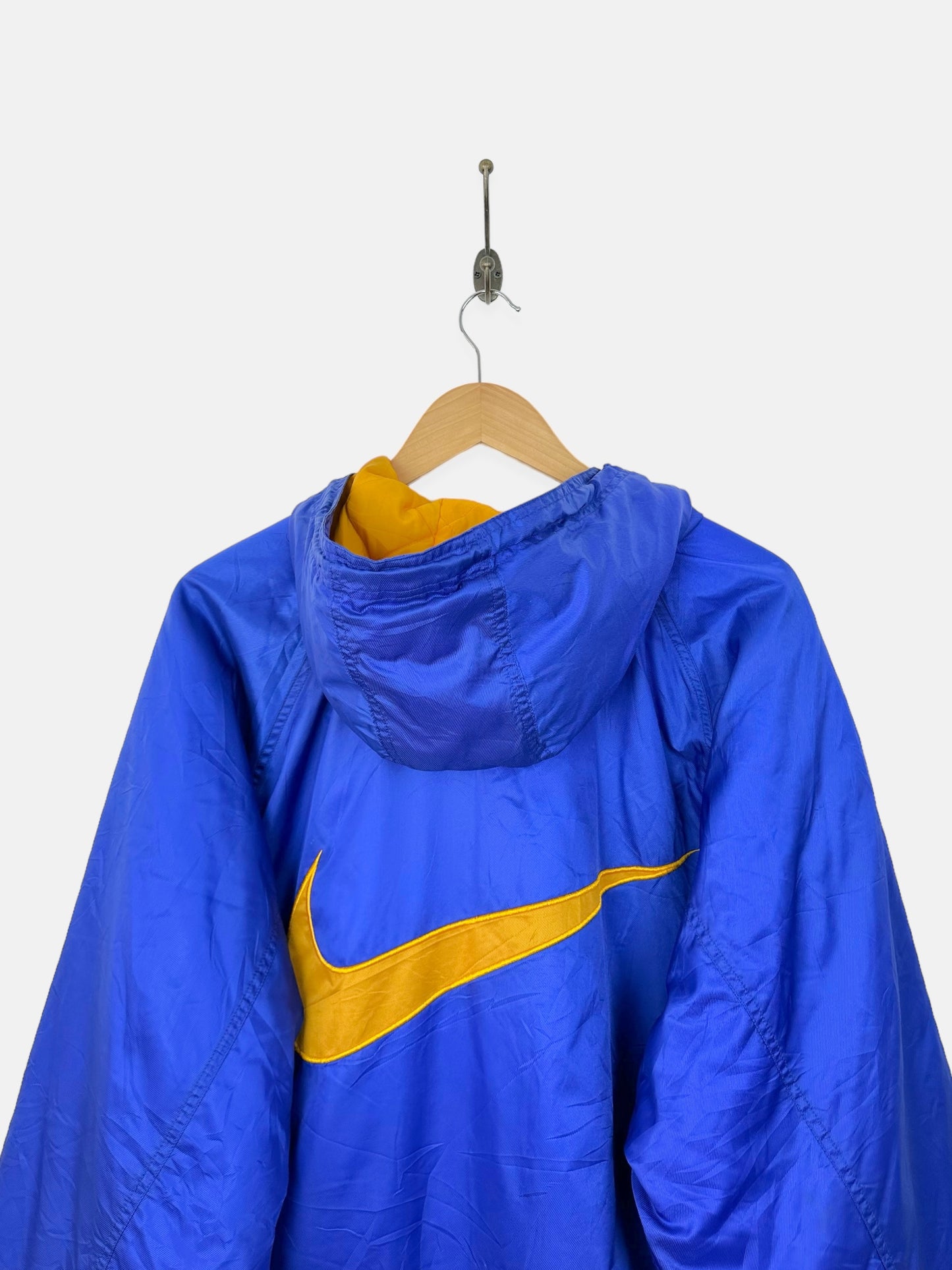 90's Nike Embroidered Vintage Jacket with Hood Size XL