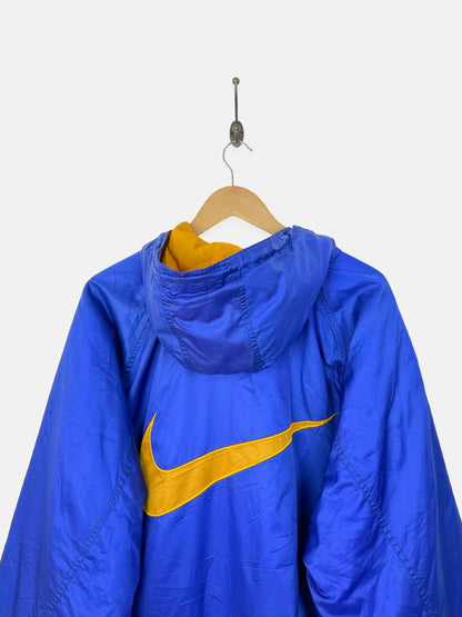 90's Nike Embroidered Vintage Jacket with Hood Size XL