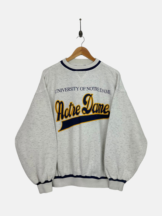 90's Notre Dame University Vintage Sweatshirt Size L