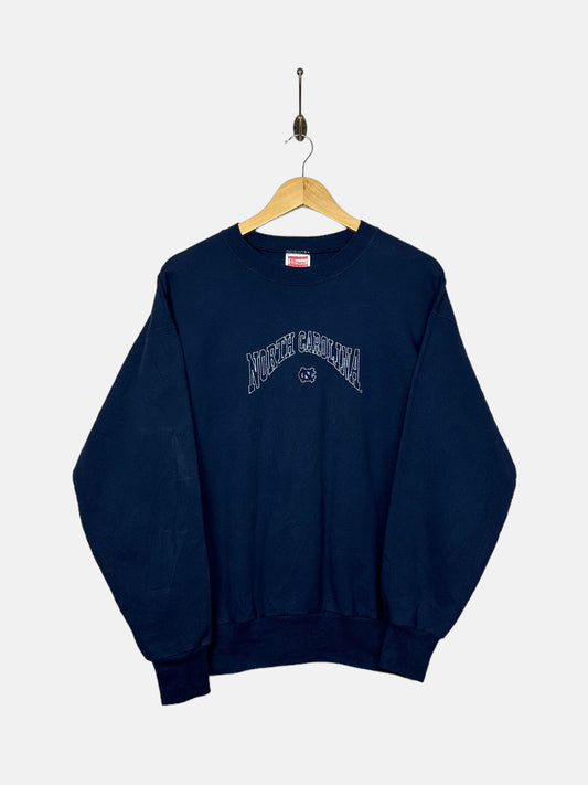 90's North Carolina University Embroidered Vintage Sweatshirt Size M