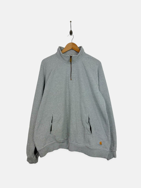 90's Carhartt Vintage Quarterzip Sweatshirt Size L
