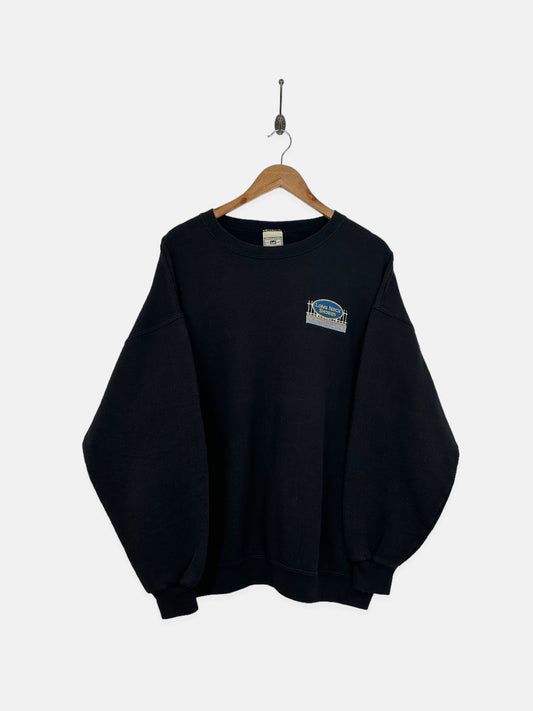90's Long Neck Shores Embroidered Vintage Sweatshirt Size XL