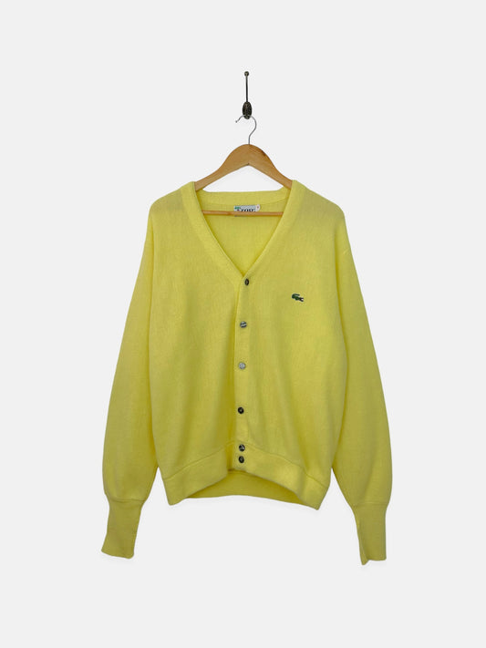 90's Lacoste Embroidered Vintage Cardigan Size 12