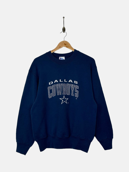 90's Dallas Cowboys NFL USA Made Embroidered Vintage Sweatshirt Size S