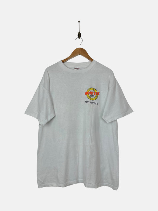 90's Hooters Fort Worth Texas Vintage T-Shirt Size XL