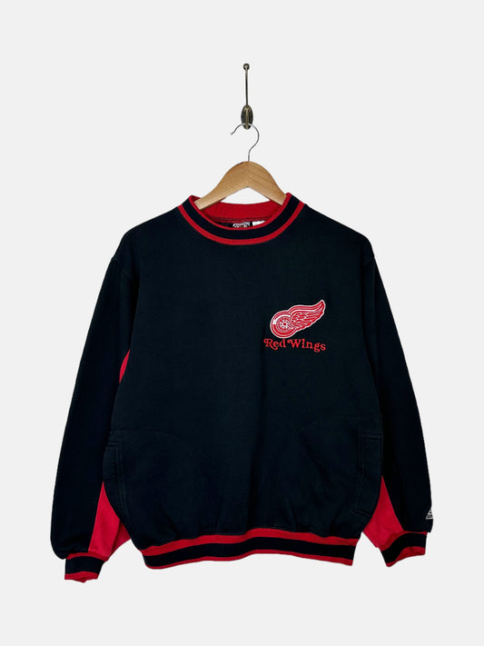 Youth 90's Detroit Red Wings NHL Embroidered Vintage Sweatshirt