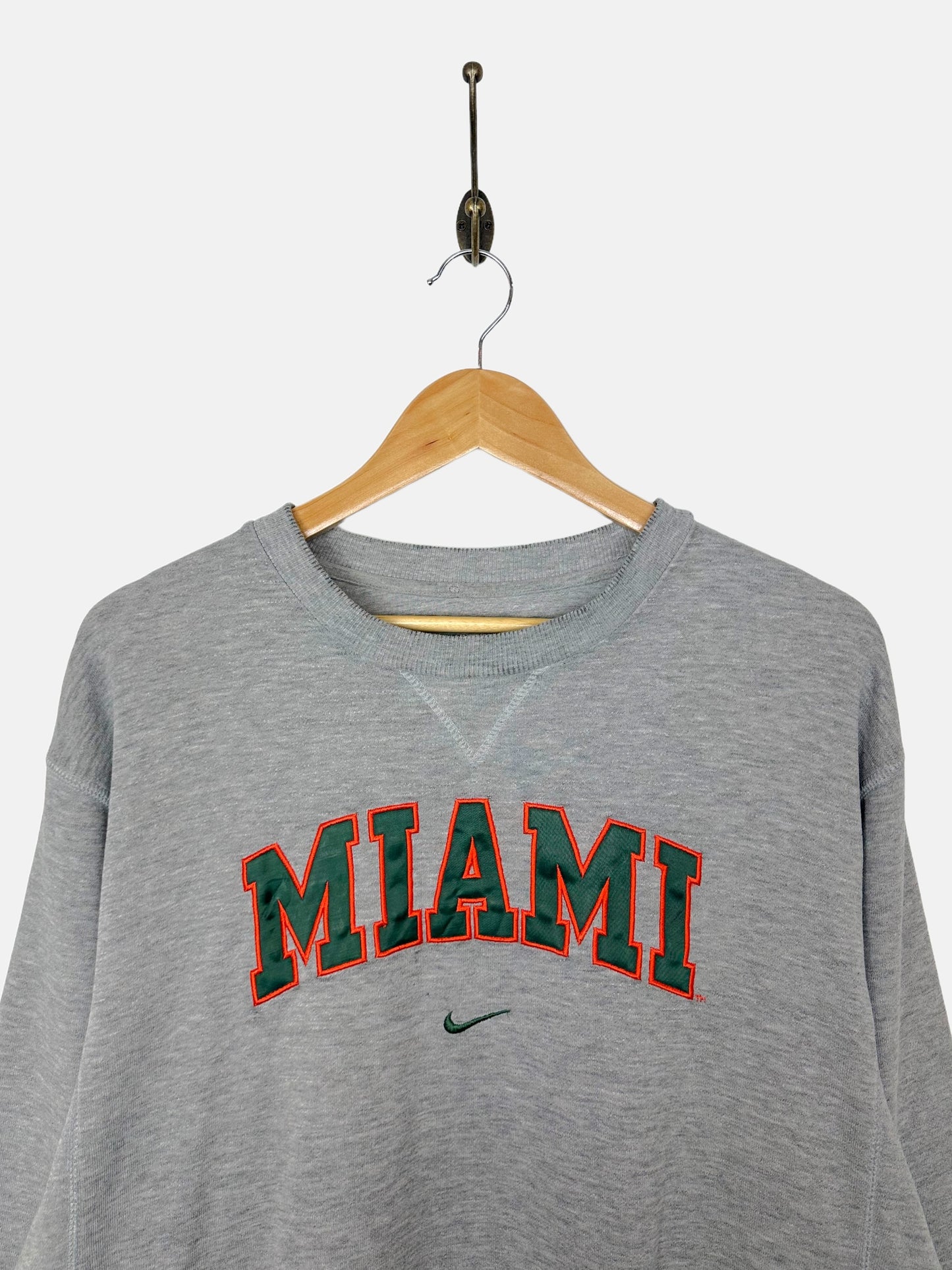 90's Nike Miami Embroidered Vintage Sweatshirt Size L