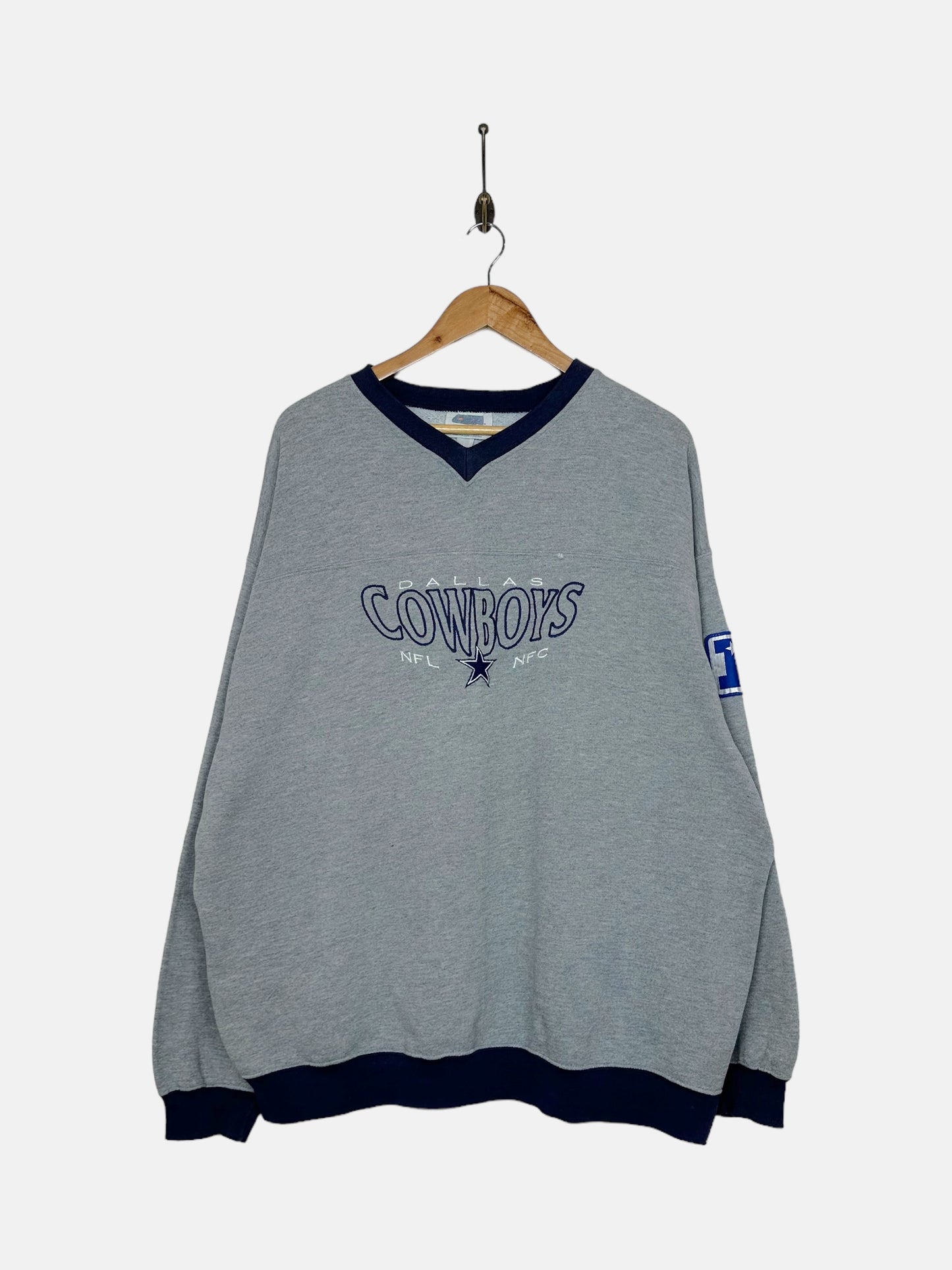 90's Dallas Cowboys NFL Embroidered Vintage Sweatshirt Size XL