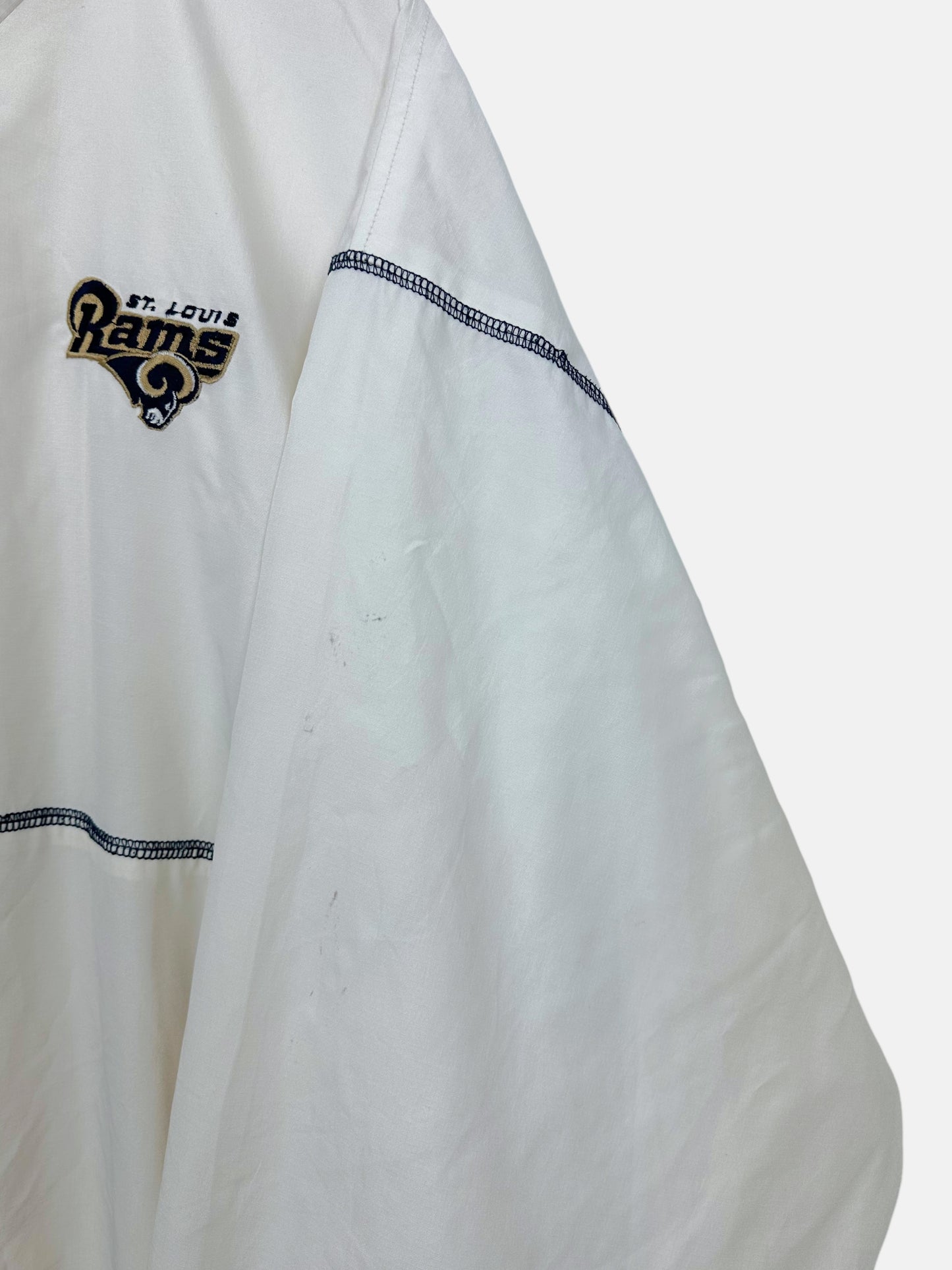 90's Reebok St Louis Rams NFL Embroidered Vintage Jacket Size XL