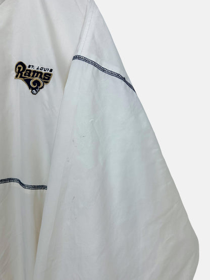 90's Reebok St Louis Rams NFL Embroidered Vintage Jacket Size XL
