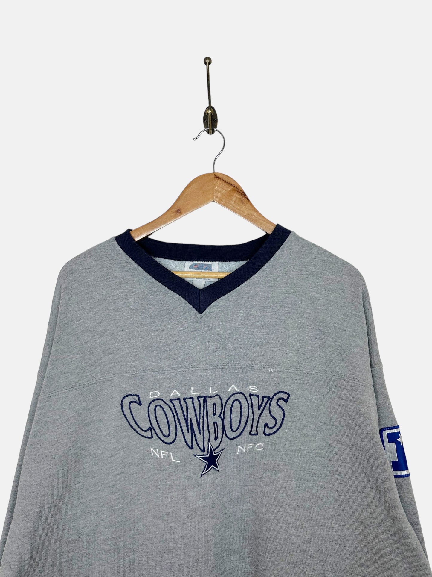 90's Dallas Cowboys NFL Embroidered Vintage Sweatshirt Size XL