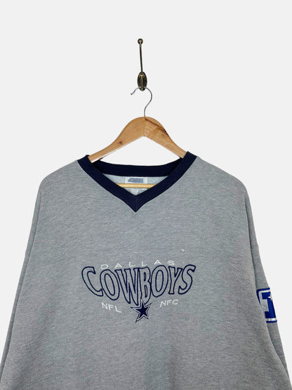 90's Dallas Cowboys NFL Embroidered Vintage Sweatshirt Size XL