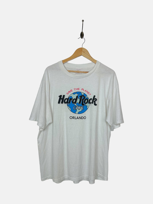 90's Hard Rock Cafe Orlando USA Made Vintage T-Shirt Size XL