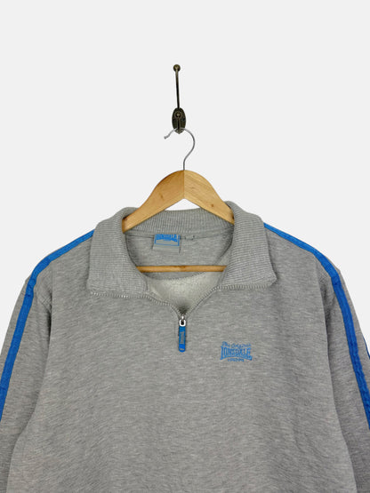 Lonsdale Embroidered Vintage Quarterzip Sweatshirt 10