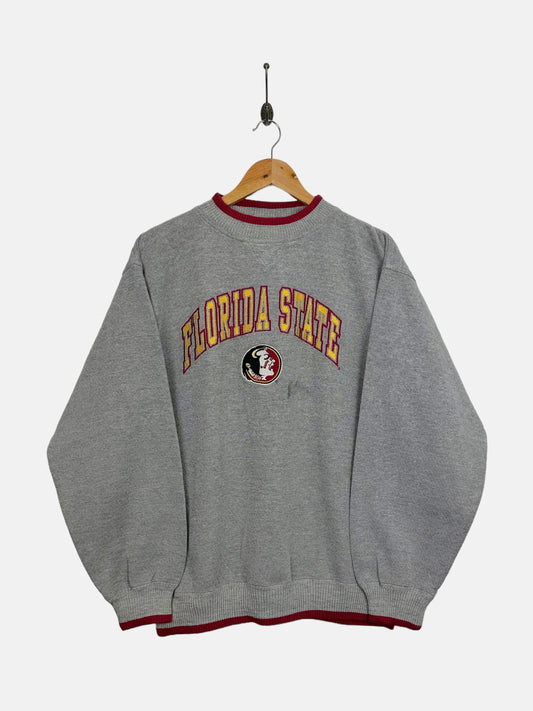 90's Florida State Seminoles Embroidered Vintage Sweatshirt Size M-L