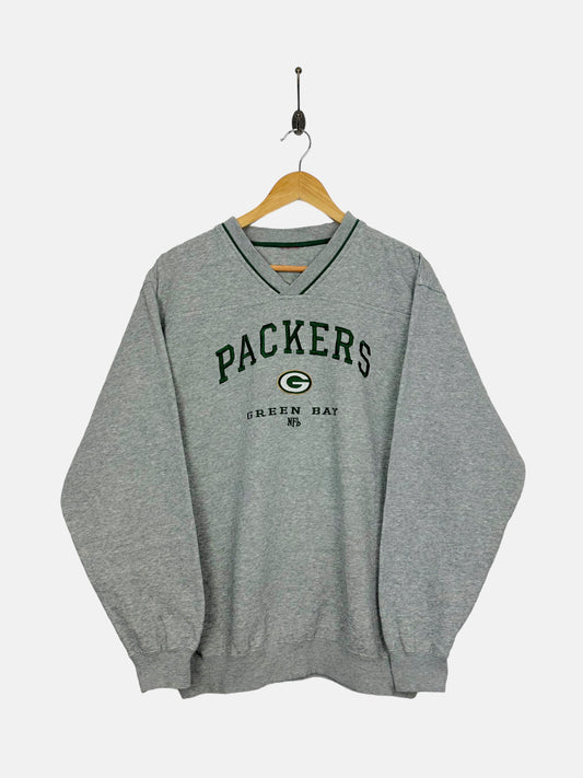 90's Green Bay Packers NFL Embroidered Vintage Sweatshirt Size M