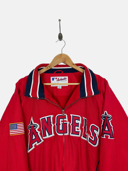 90's LA Angels MLB Embroidered Vintage Jacket  Size L