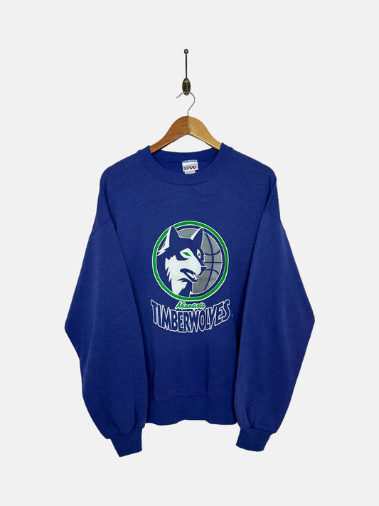 90's Minnesota Timberwolves Vintage Sweatshirt Size L