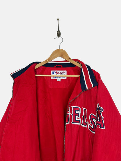 90's LA Angels MLB Embroidered Vintage Jacket  Size L