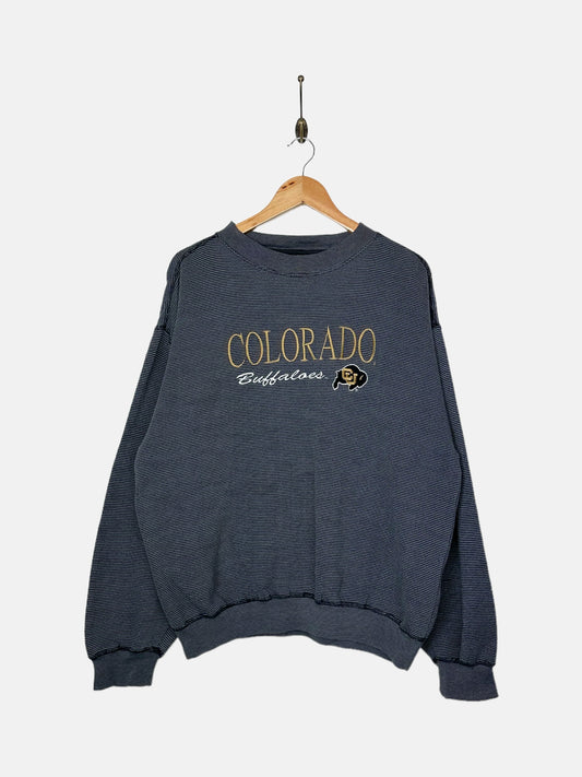 90's Colorado Buffalos Embroidered Vintage Sweatshirt Size L
