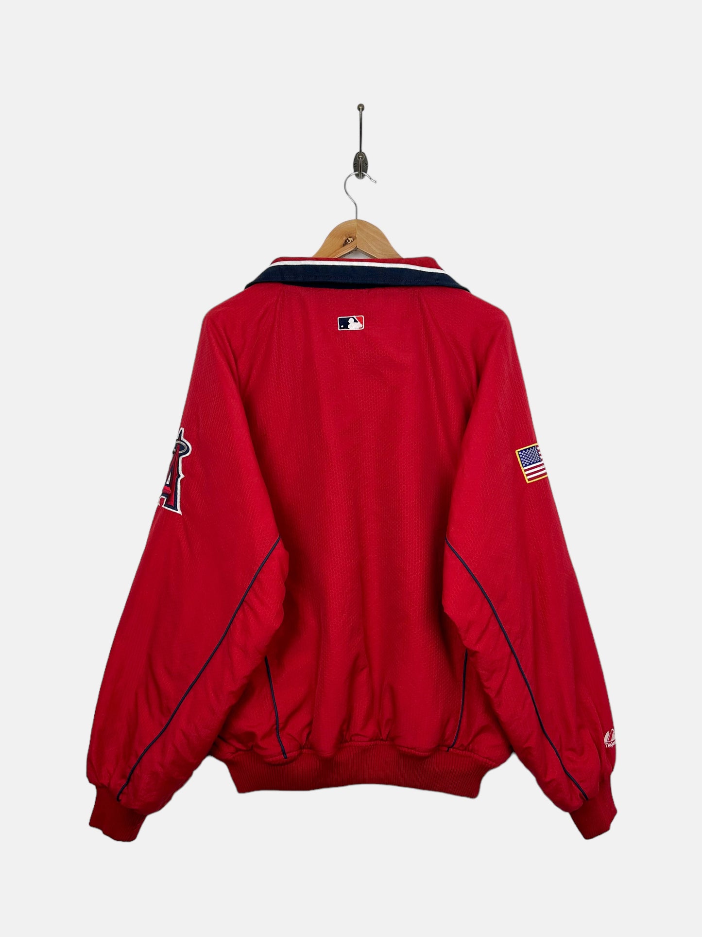 90's LA Angels MLB Embroidered Vintage Jacket  Size L