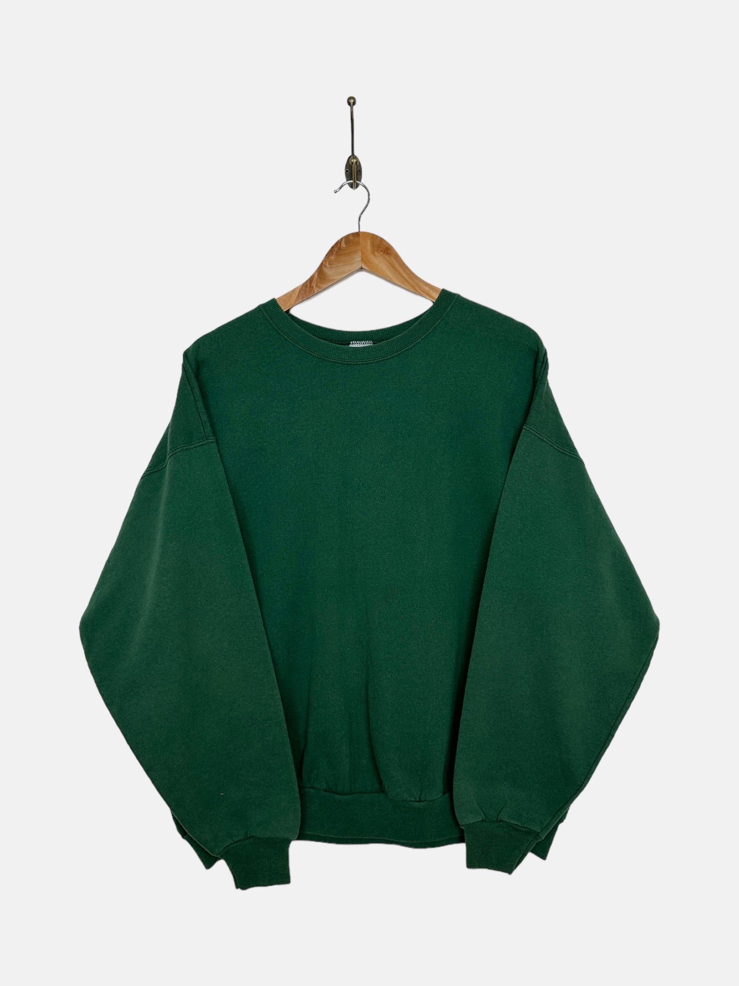 90's Green Vintage Sweatshirt Size L