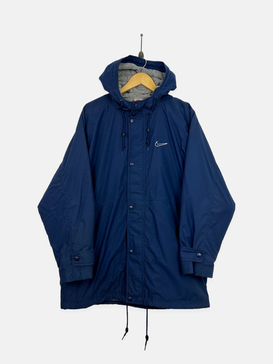 90's Nike Embroidered Vintage Jacket with Hood Size XL