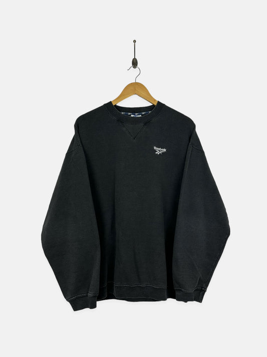 90's Reebok Embroidered Vintage Sweatshirt Size M-L